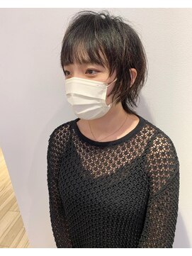 ネオヘアー 曳舟店(NEO Hair) ウルフカット/無造作ウェーブ/顔まわりレイヤー/曳舟