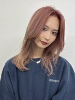 アピィス(APPiiS) セナピンクベージュミディアムレイヤー