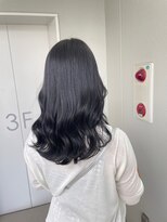 ガリカ シーム(Gallica/SEAM)&nbsp;【翁長孝輔】韓国風ヘア暗髪黒髪スタイル