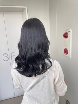 ガリカ シーム(Gallica/SEAM) 【翁長孝輔】韓国風ヘア暗髪黒髪スタイル