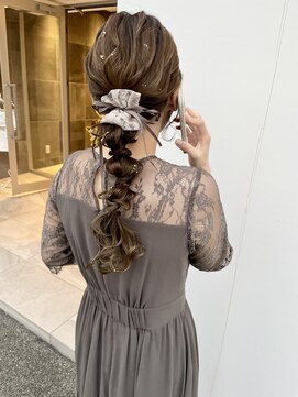 美容室 アイディー i-dee 編みおろし