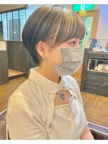 リミットバイアフィナー 大宮店(limit by Afinar)&nbsp;インナーカラー ×丸みショート