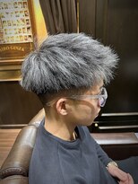ヒロギンザバーバーショップ 大宮店(HIRO GINZA BARBER SHOP)&nbsp;ホワイトメッシュ　大宮