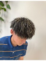 ドープリット(Dope LIT)&nbsp;ソフトツイストパーマ×ハイライト