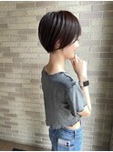 30代40代丸みショートヘア