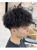 *ツイストスパイラル/マッシュ/メンズパーマ