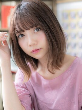 カバーヘア ブリス 大宮西口(COVER HAIR bliss) ■シルキーベージュオンブレ外ハネボブディ301大宮10代20代30代