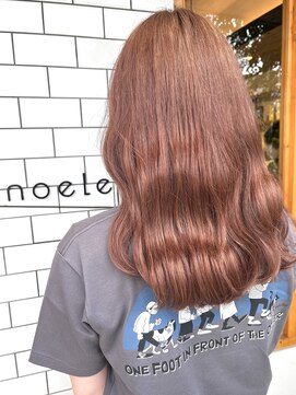 ノエル(noele) オレンジベージュ×シアーカラー