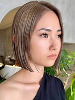 ハウ 心斎橋(how)&nbsp;20代30代40代大人可愛いアッシュグレージュダブルカラー美肌