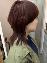 キューズ クラブ(cuz KLUB)&nbsp;【cuzKLUB】マッシュウルフ×バーガンディー 池袋