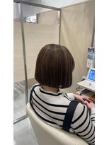 アドラーブル 長岡リバーサイド千秋店(adorable) ぱつっとボブ