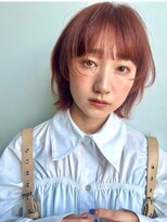 ディッセンバー 渋谷(December) ボブレイヤー×暖色カラー