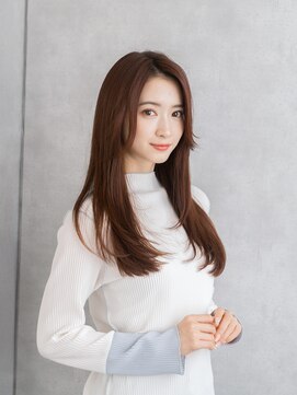 エレノア 横浜(Eleanor) 20代30代40代前髪なし×フェイスレイヤー×顔周りレイヤー