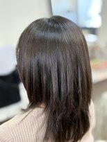 ビューティーサロンじゅん&nbsp;セミロングヘアー