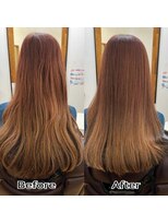 アミエ(ami e)&nbsp;ヘアケアコース+カット・髪質改善・縮毛矯正・白髪染め