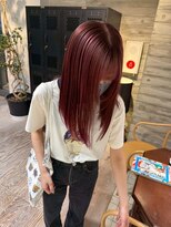 ヲタク(wotaku.)&nbsp;レッドカラーカシスカラーピンクラベンダー暖色カラーボルドー