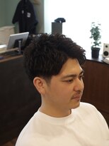 ディーアイジーカットクラブ(DiG CUT CLUB)&nbsp;ツーブロ緩パンスタイル