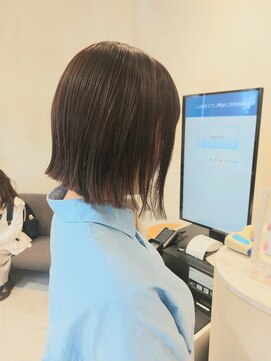 カムバイネオリーブ 溝の口店(Cam by neolive) ☆きりっぱなしボブ・ピンクベージュ☆