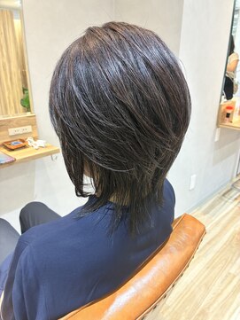 リアン 綱島(Lien) ネオウルフ/白髪/レイヤーカット/カラー/髪質改善/リタッチ　26