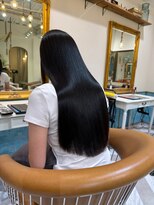 ロンドアベニール 北千住(Lond avenir)&nbsp;暗めカラー/ボブ顔周り/前髪/レイヤー/髪質改善/縮毛矯正/北千住