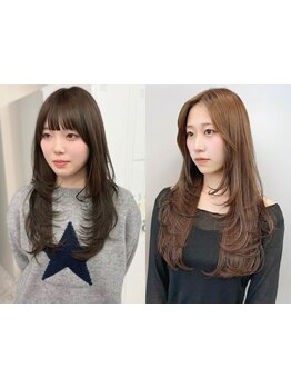 【天神駅5分】ベージュカラーやアッシュカラーが得意な天神大名美容室＊可愛いスタイル提案はIROWにお任せ