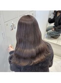 赤味改善♪髪質改善グレージュ