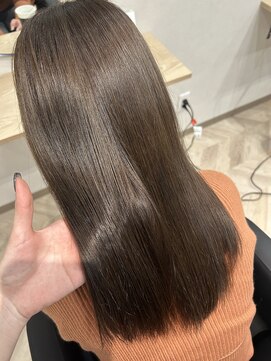 シェノン フェム 名古屋 名駅店(CHAINON×FeM#) オリーブブラウン/名古屋/髪質改善/レイヤーカット