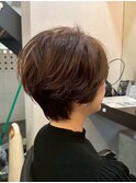 黒髪カタログ/クラゲヘアー/オリーブグレー/大津/瀬田