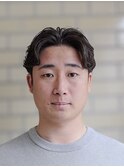 センターパート 理容室 バーバー リクルート ビジネスヘア 短髪