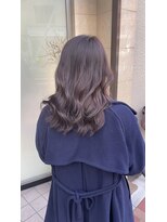 エラ(Ella)&nbsp;透けラベンダーカラー×髪質改善ウェーブ