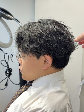 ステラ(STELLA) フェザーショート/フェザーパーマ/メンズパーマ/メンズカット
