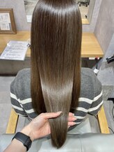 ニーム クルール 国分寺北口店(NEEM Couleur) ロング/ワンレン/グレージュ/ストレート/髪質改善/国分寺