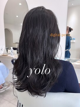 ヨーロ(yolo) コテ巻き風デジタルパーマ