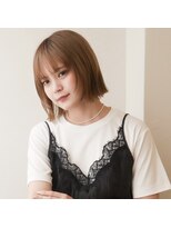 ファロルーエ(falo Ruhe) 小顔フレームミニボブ【falo Ruhe】