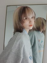ハイマー(HEIMER) レイヤーショート/ハッシュカット/ヘーゼルベージュ