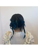 ヘアーメイク ラ パージュ 善通寺店&nbsp;HANA コハルちゃん風ヘアアレンジ