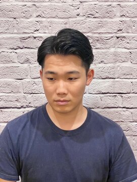 グレイスフルバーバー 赤坂見附店 七三分けツーブロック