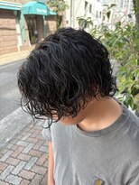 ヘアーラボ ハチ(HAIR LABO HACHI)&nbsp;ミディアム　スパイラルパーマ　30代　40代　50代