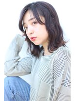 リコ ヘアアンドリラクゼーション(LICO HAIR&RELAXATION) ゆるウェーブなミディアムロブ