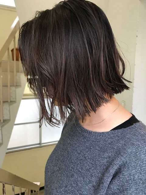 【NAiVE hair】切りっぱなしBOB