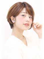 ラグエル(RAGUEL) 【30代40代50代】 耳かけ前下がりショートボブ