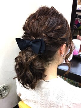 ヘアセットアップス(UP's) ★無敵のポニーテールシリーズ『ゆるふわローポニーバージョン』