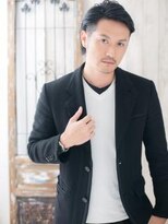 ダンディ館アダム 戸頭店&nbsp;ワイルドツーブロック黒髪ショートA