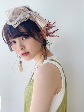 ヘアーサロンデフォーエバールークス(hairsalon de Forever Lux) 【ForeverLux】簡単編み込みターバンアレンジ☆