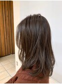 大人かわいい/ワンカール/小顔/30代40代50代/白髪染め/抜け感