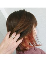 ヘアーアンドアイラッシュ チェイン(HAIR&EYELASH CHAIN)&nbsp;ブランジュ×コーラルベージュ