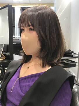 ラブクロムトーキョー オモテサンドウ(LOVECHROME OMOTESANDO) #メルティカラー#レイヤーボブ#フェイスレイヤー#韓国くびれヘア