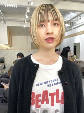 ソイ コンク 下北沢(soi conc) ショートボブ/リバースインナーカラー_下北沢