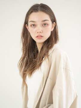 ルクスドレ 新宿(Luxe doree') くびれヘア/アースカラー/地毛風カラー/大人ヘルシー[新宿駅]