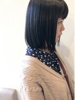 ジゼル 博多(GiseL)&nbsp;ブルーブラック☆艶ボブ